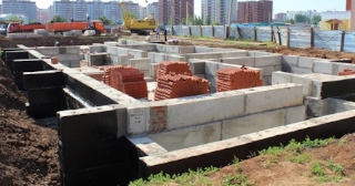 Фундаменты промышленных зданий в Канске цена от 24680 руб. - заказать строительство фундамента промздания под стальные колонны